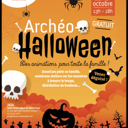 Des animations Halloween gratuites sont proposées au Jardin Archéologique de Saint-Acheul le samedi 26 octobre 2024.